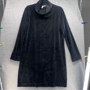 Elegant Black Velvet Dress
